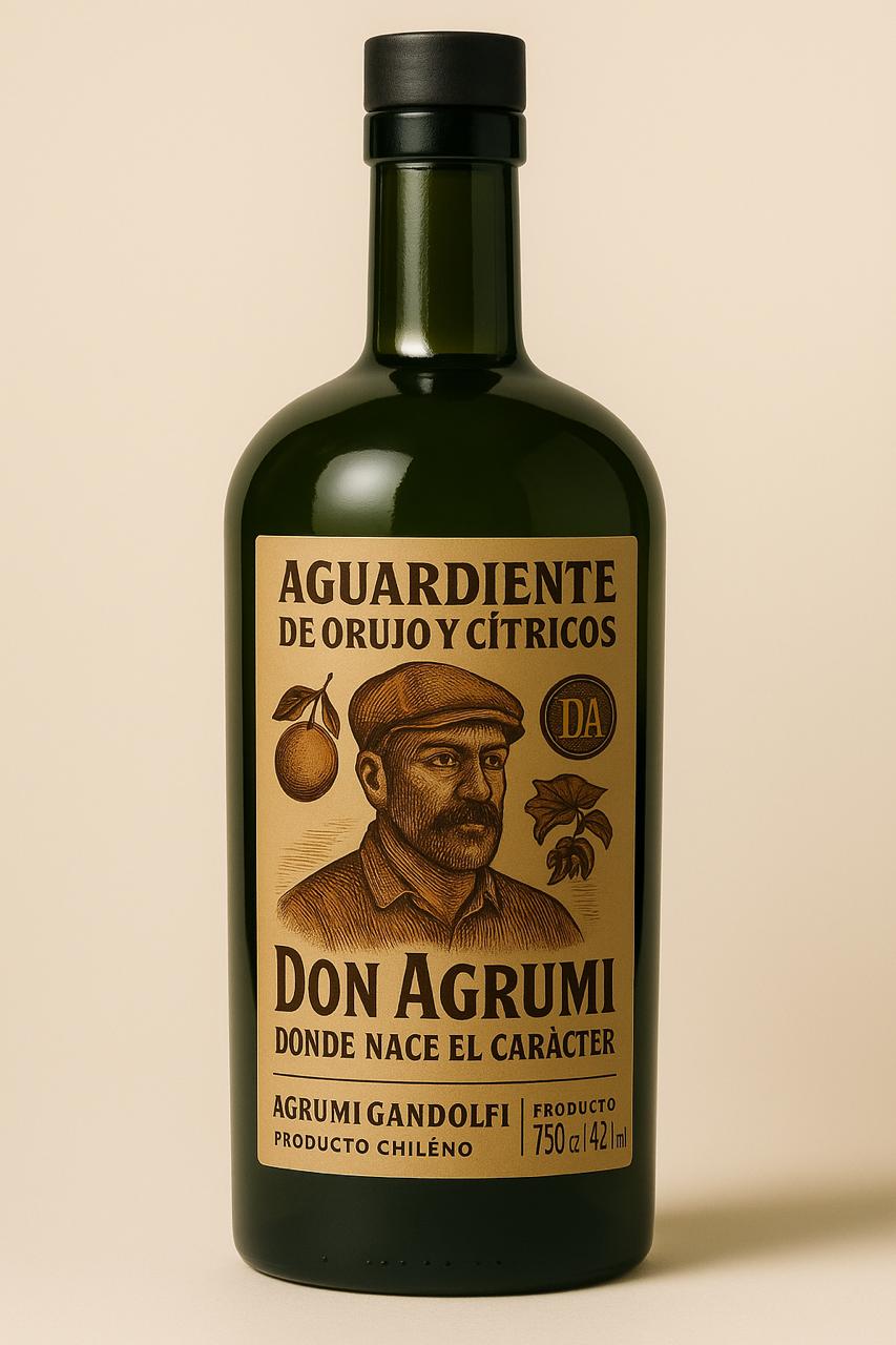 DON AGRUMI – Aguardiente de Orujo y Cítricos (45°)