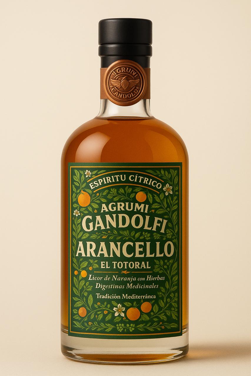 AGRUMI GANDOLFI ARANCELLO – Bajativo Mediterráneo (25°)