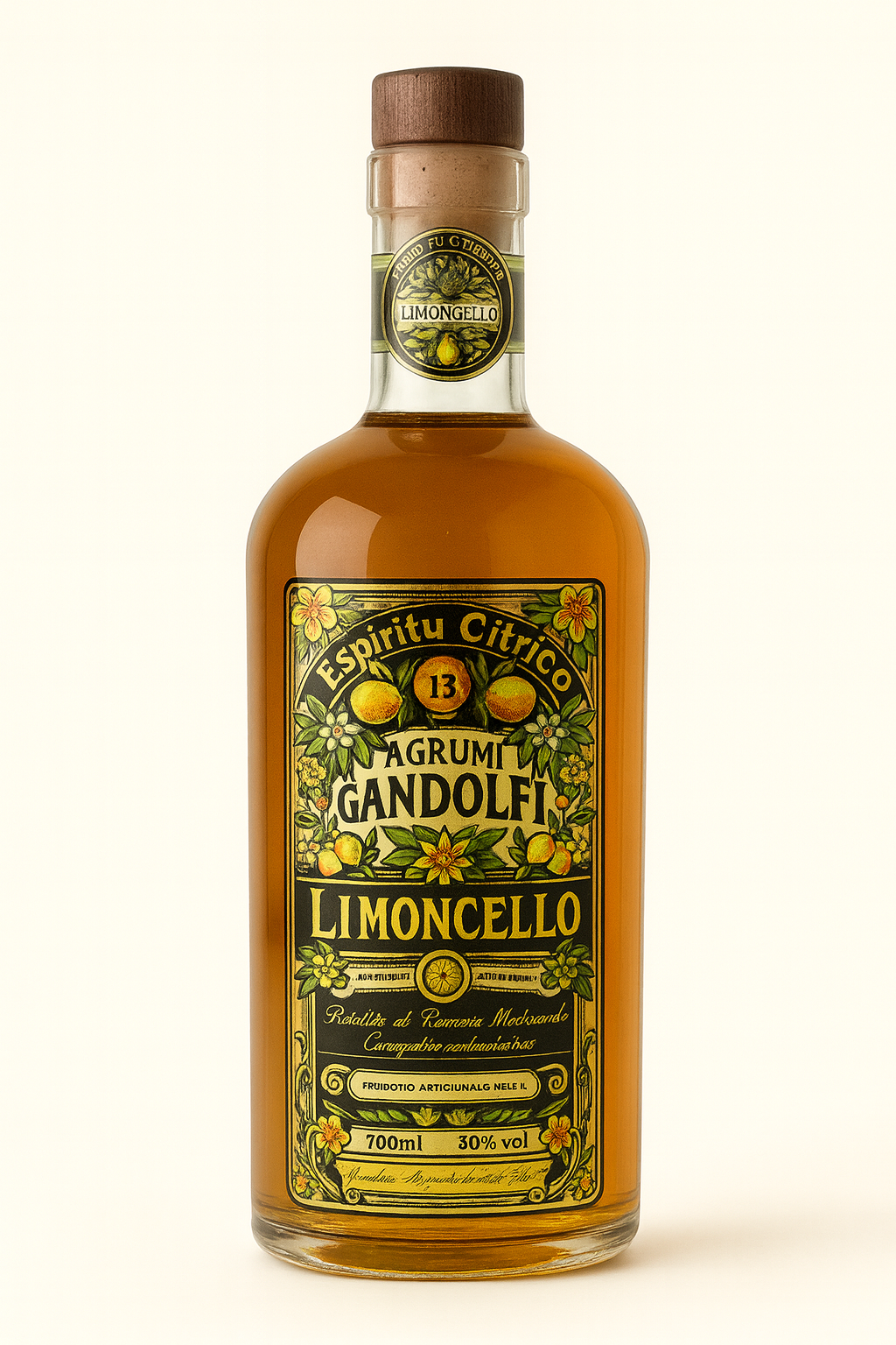 AGRUMI GANDOLFI Limoncello de 13 Hierbas (25°)