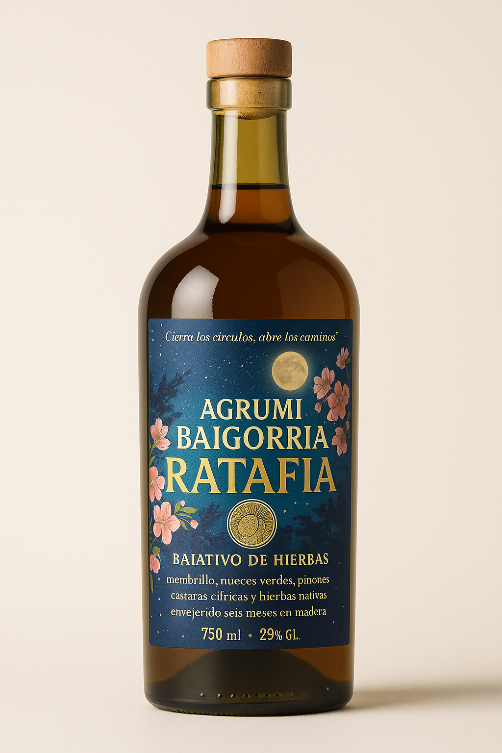 AGRUMI BAIGORRIA RATAFIA – Licor de Memoria y Encuentro (29°)