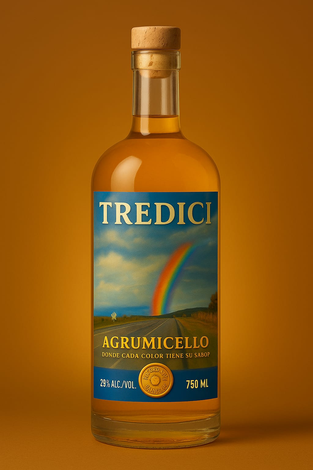 TREDICI AGRUMICELLO – El Arcoíris Cítrico (29° GL)