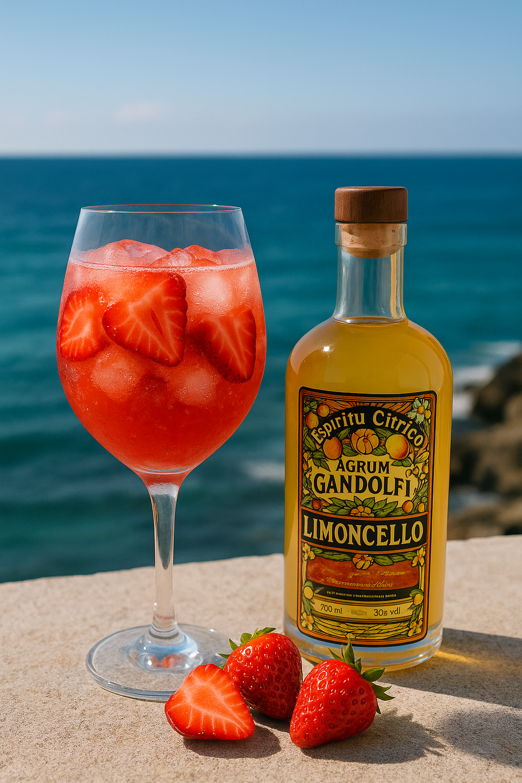 Espíritu Cítrico Strawberry Spritz